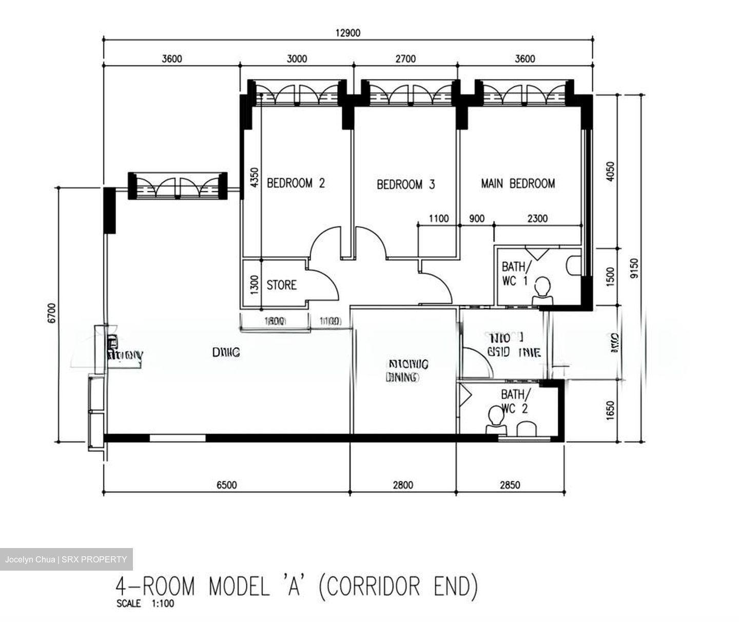 Blk 891 Tampines Avenue 8 (Tampines), HDB 4 Rooms #560000141